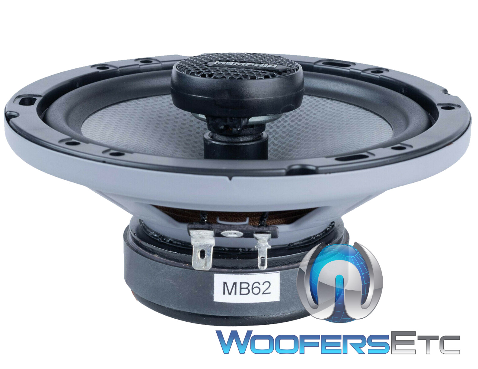 MEMPHIS MS62 6.5″ CARBON FIBER COAXIAL ALUMINUM TWEETERS SPEAKERS CROSSOVERS NEW
