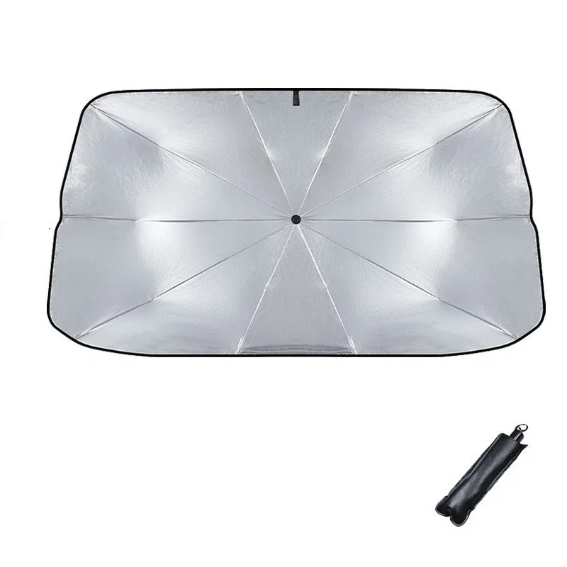 Car Windshield Sun Shade Retractable Front Window UV Heat Insulation Visor
