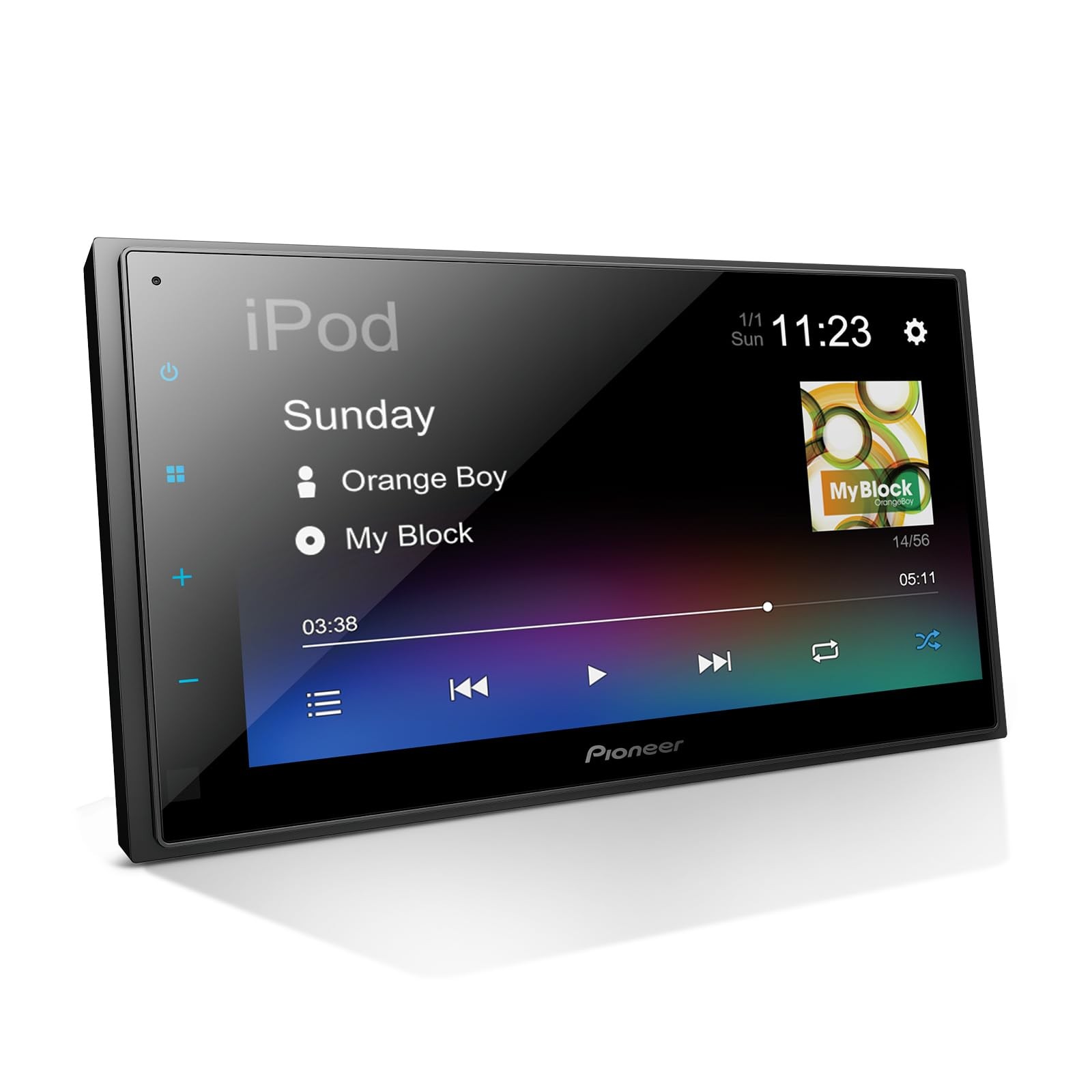 DMH-342EX Digital Multimedia Receiver with Weblink, 6.8” Capacitive Touchscre…