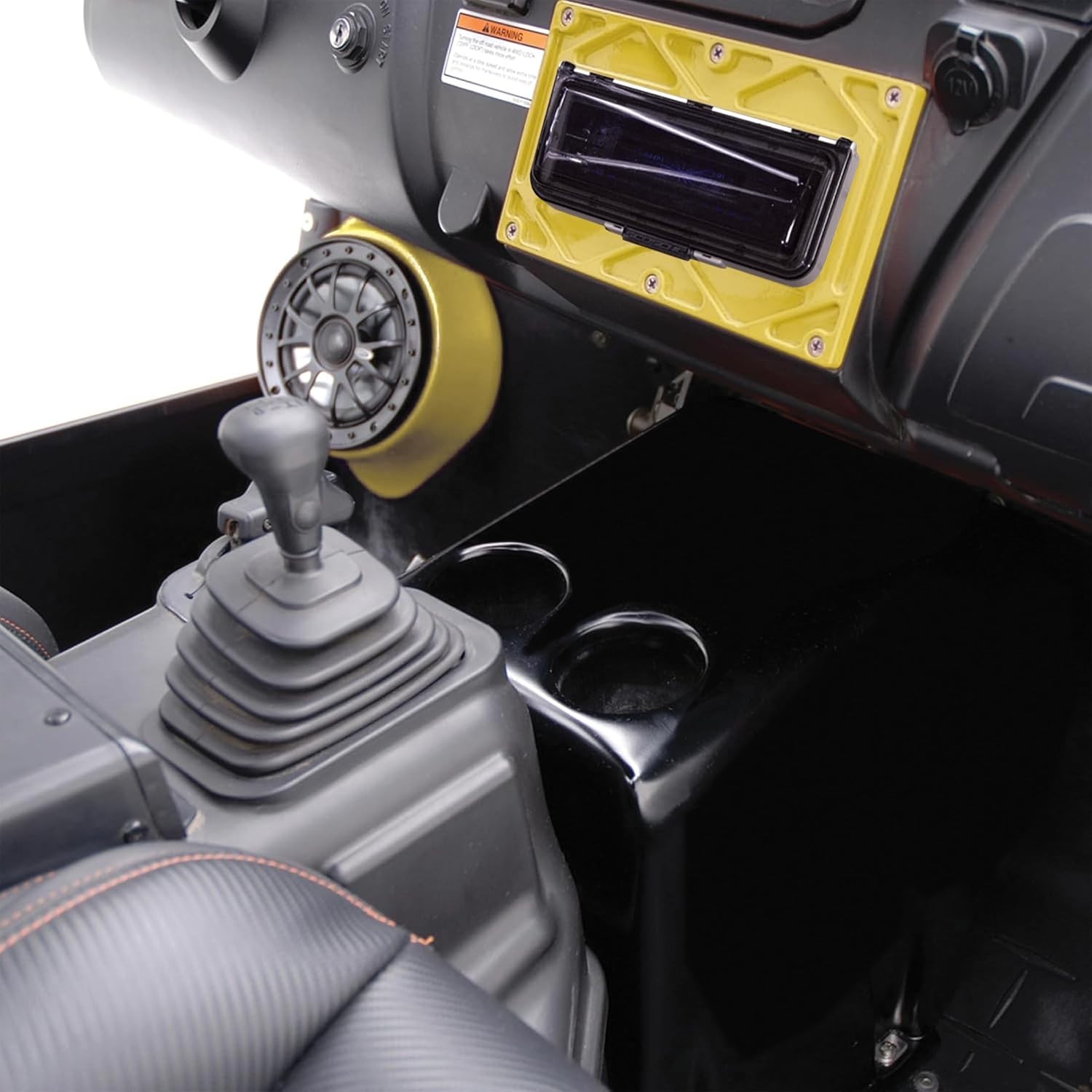 Scosche ACM3W Universal Marine Radio Cover – Water Resistant Boat Dash White