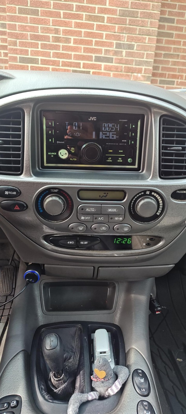 KD-SX27BT Bluetooth Car Stereo: 100W Digital Receiver with USB Charging