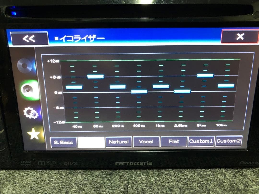 JUNK Pioneer Carrozzeria FH-780DVD Double Din Car Deck Audio CD DVD Japan