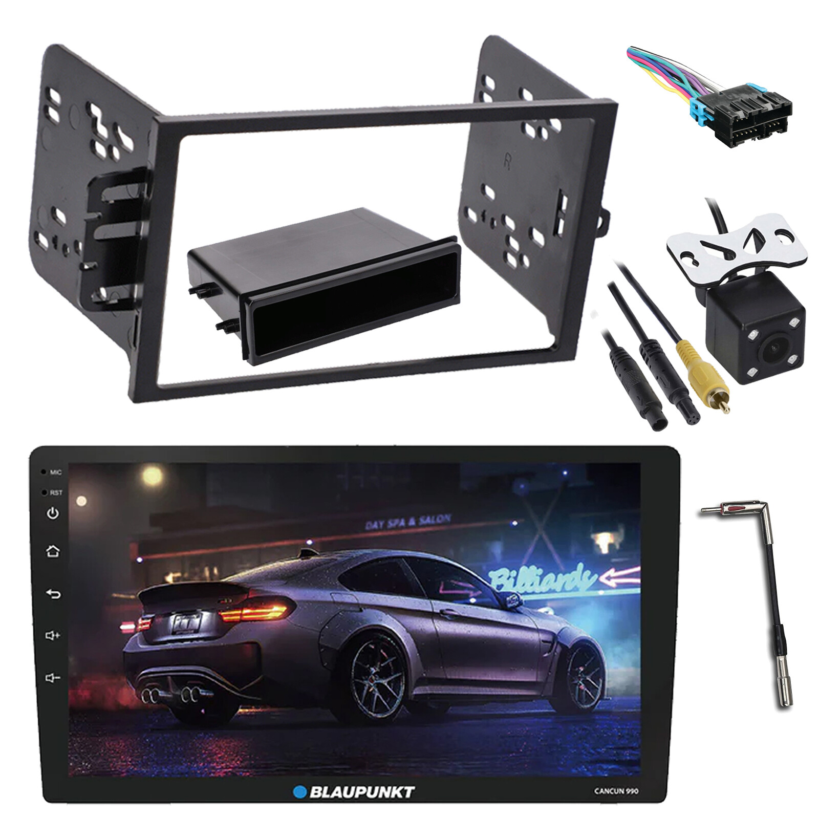Blaupunkt Cancun 990 9″ Touchscreen WiFi Radio, Camera, Accessories (GM Cars)