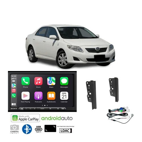 Sony XAV-AX4000 Stereo Upgrade for Toyota Corolla 2007-2011 ZRE152R