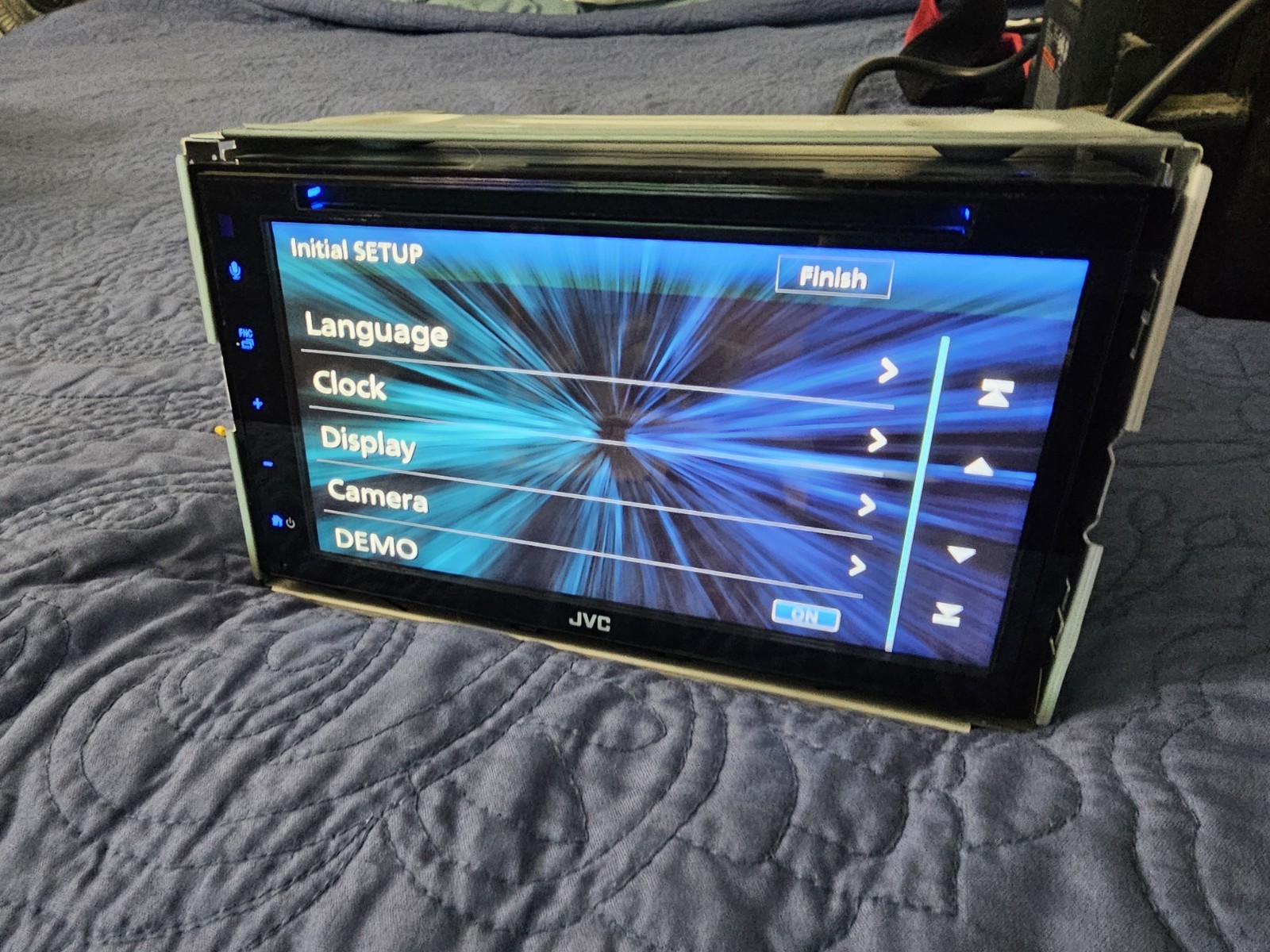 NEW JVC KW-V660BT, 2-DIN 6.8″ LCD Screen, DVD, CD Player, Receiver w/ Bluetooth