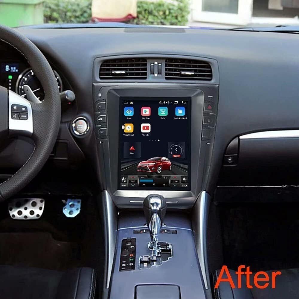 10.4″ Tesla Style Car Stereo Radio Carplay GPS Player For 06-12 Lexus IS250/350