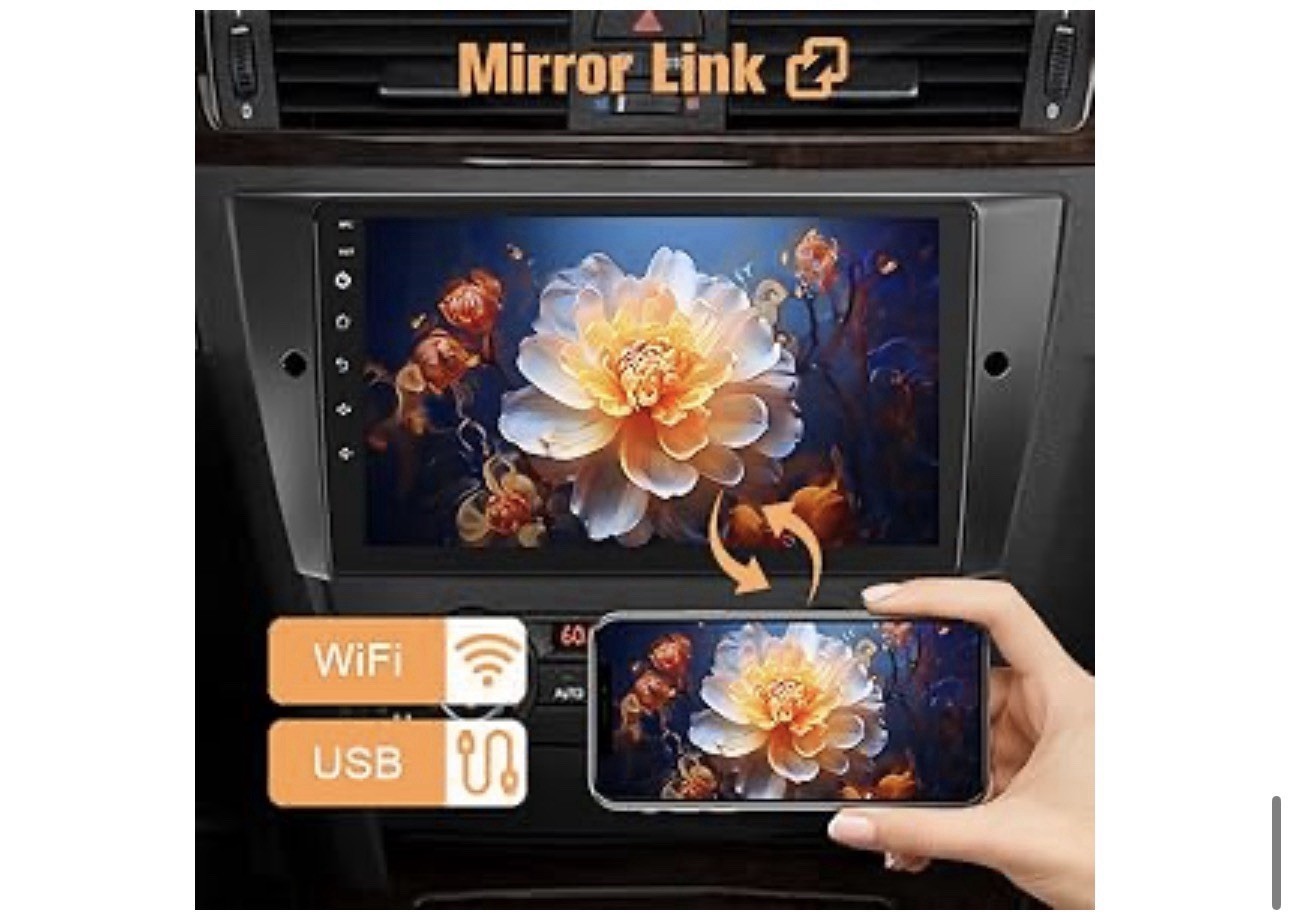 Naifay Android Car Radio for BMW 3 Series (E90/91/92/93) Touchscreen, Back Up Ca