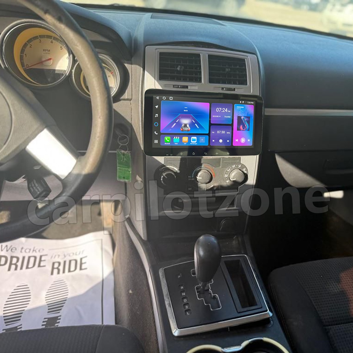 For Dodge Charger 2008 2009 2010 Android 15 Carplay Radio 2+64GB Stereo GPS WIFI