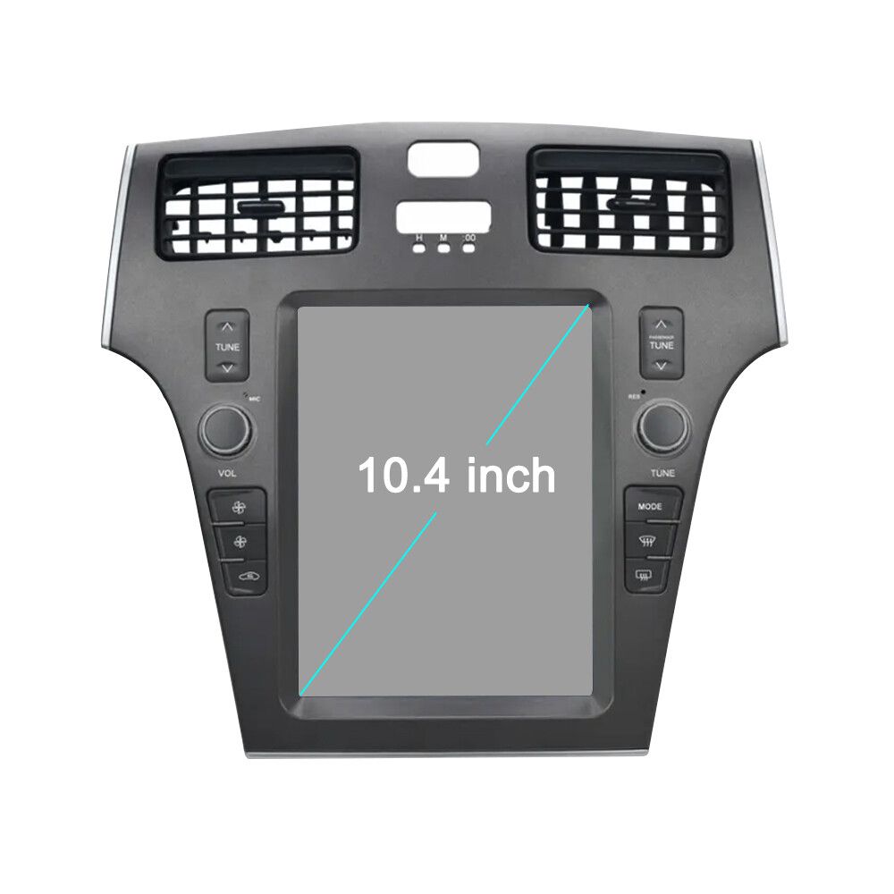 10.4Inch Car GPS Navi for Lexus ES350 ES300 ES330 2005-2012 Auto Stereo Radio BT