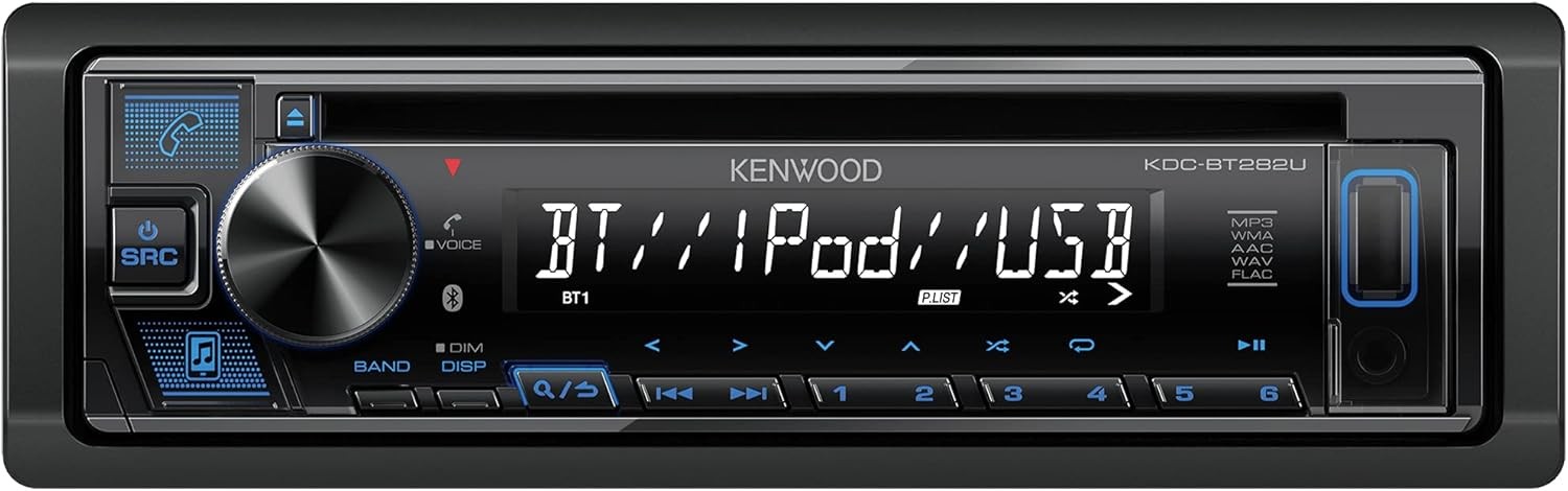 KENWOOD Single Din CD Stereo