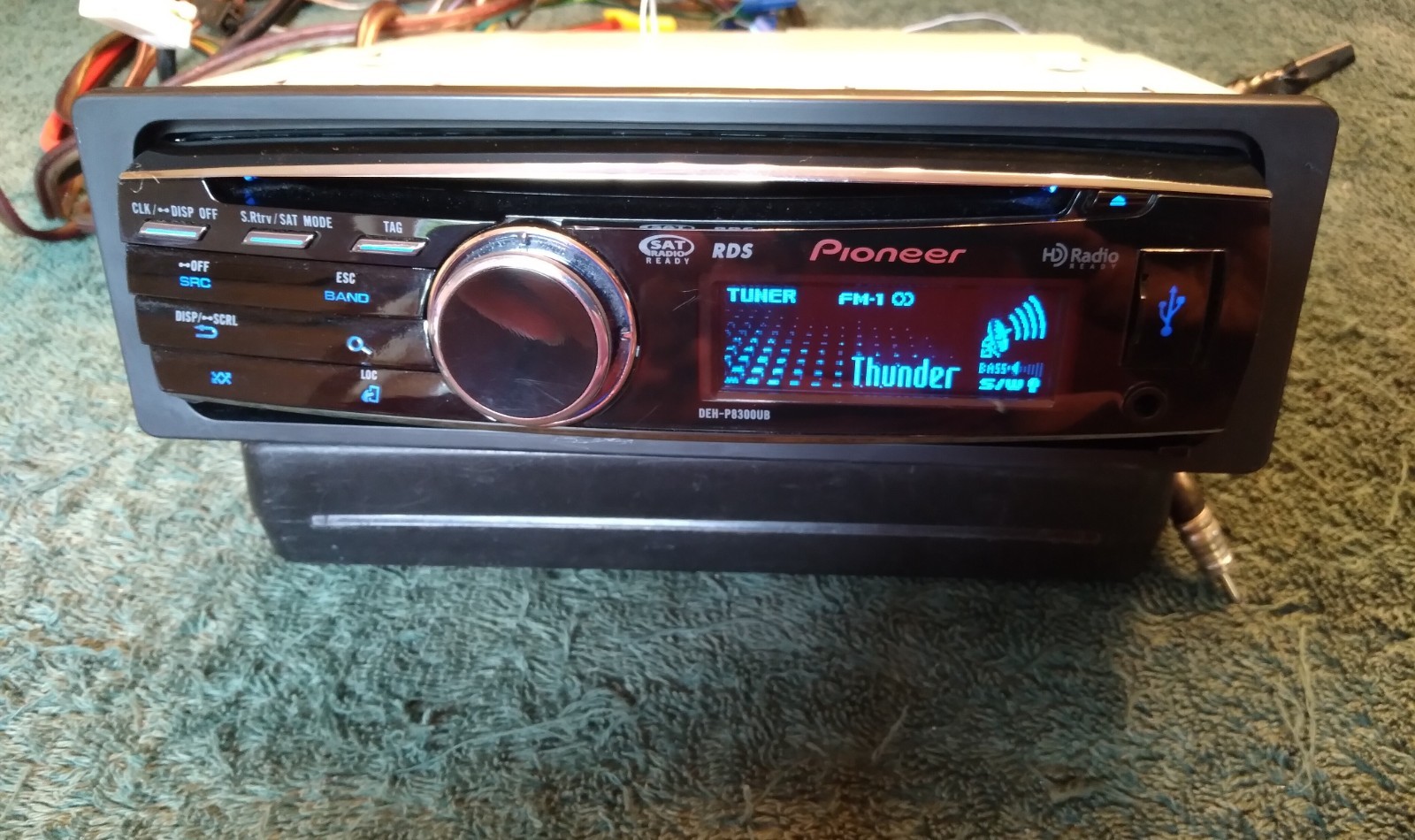 Pioneer DEH-P8300UB, CD /MP3/ USB/RDS Receiver , 200 watts, Tested