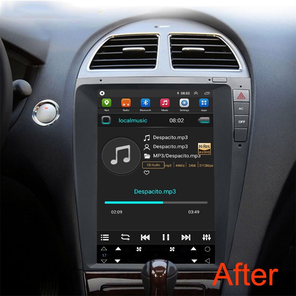 12.Inch Car GPS Navi for Lexus ES250 ES300 ES330 ES350 2009-2012 Radio Stereo 4G