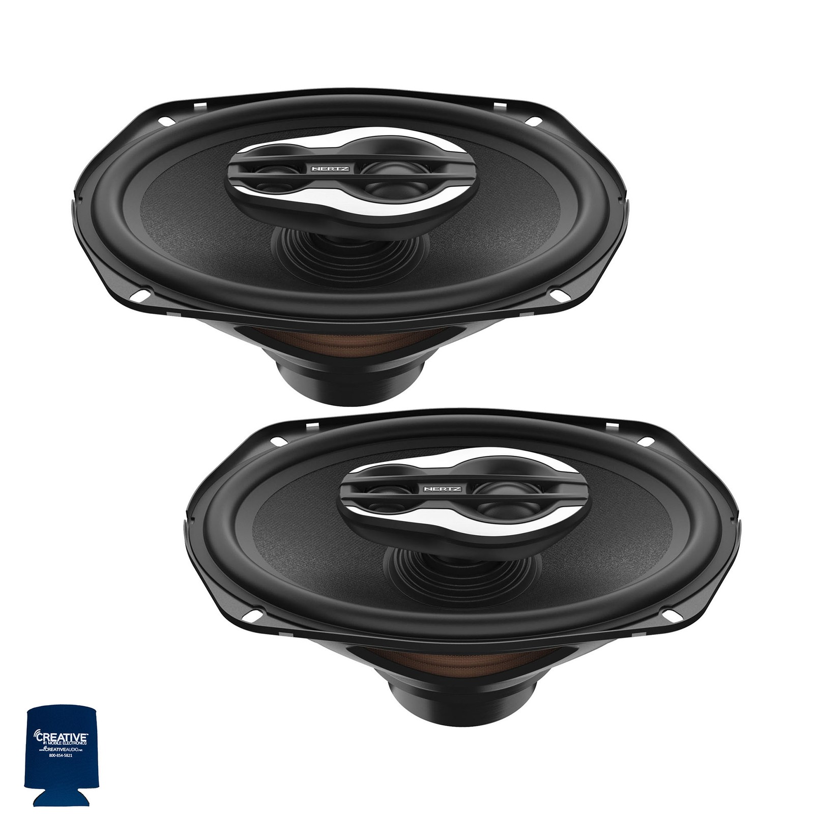Hertz SPL Show 6X9″ and Replacement Bag Lids Works With 98-13 Harley w Hard Bags