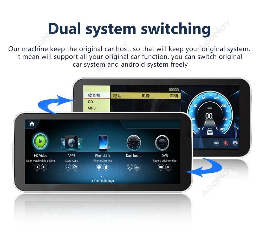 12.3” For Benz S W221 2006-2013 Android Car Radio Stereo GPS Navi Carplay 128GB