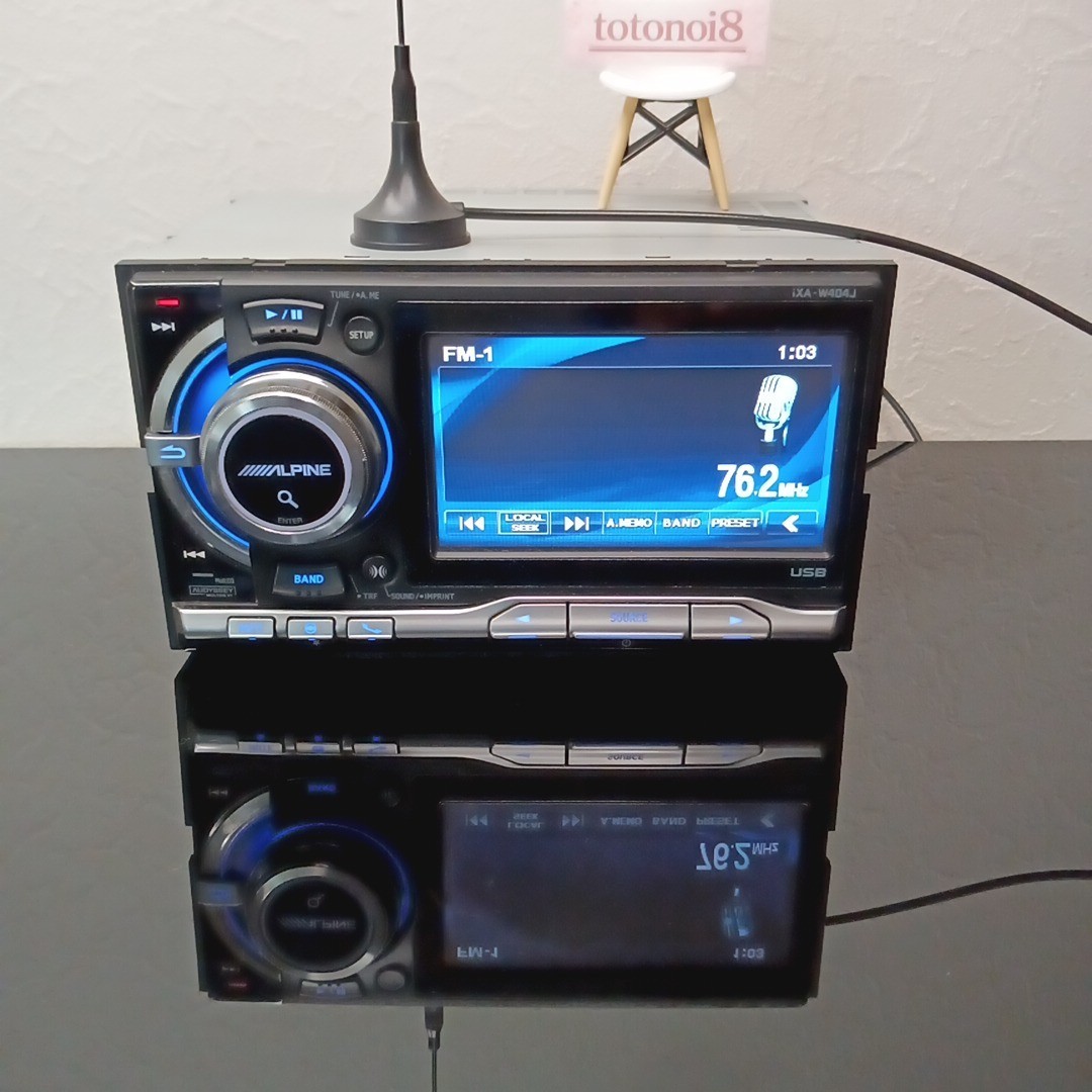 ALPINE iXA-W404 J Digital Media Station 4.3-in Touchscreen ‐ Fully Functional