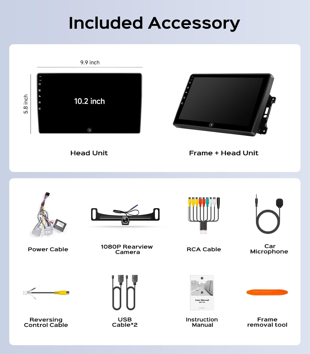 Car Radio Stereo for Jeep Wrangler JK Compass Patriot Liberty | Linux 10.2 Inch