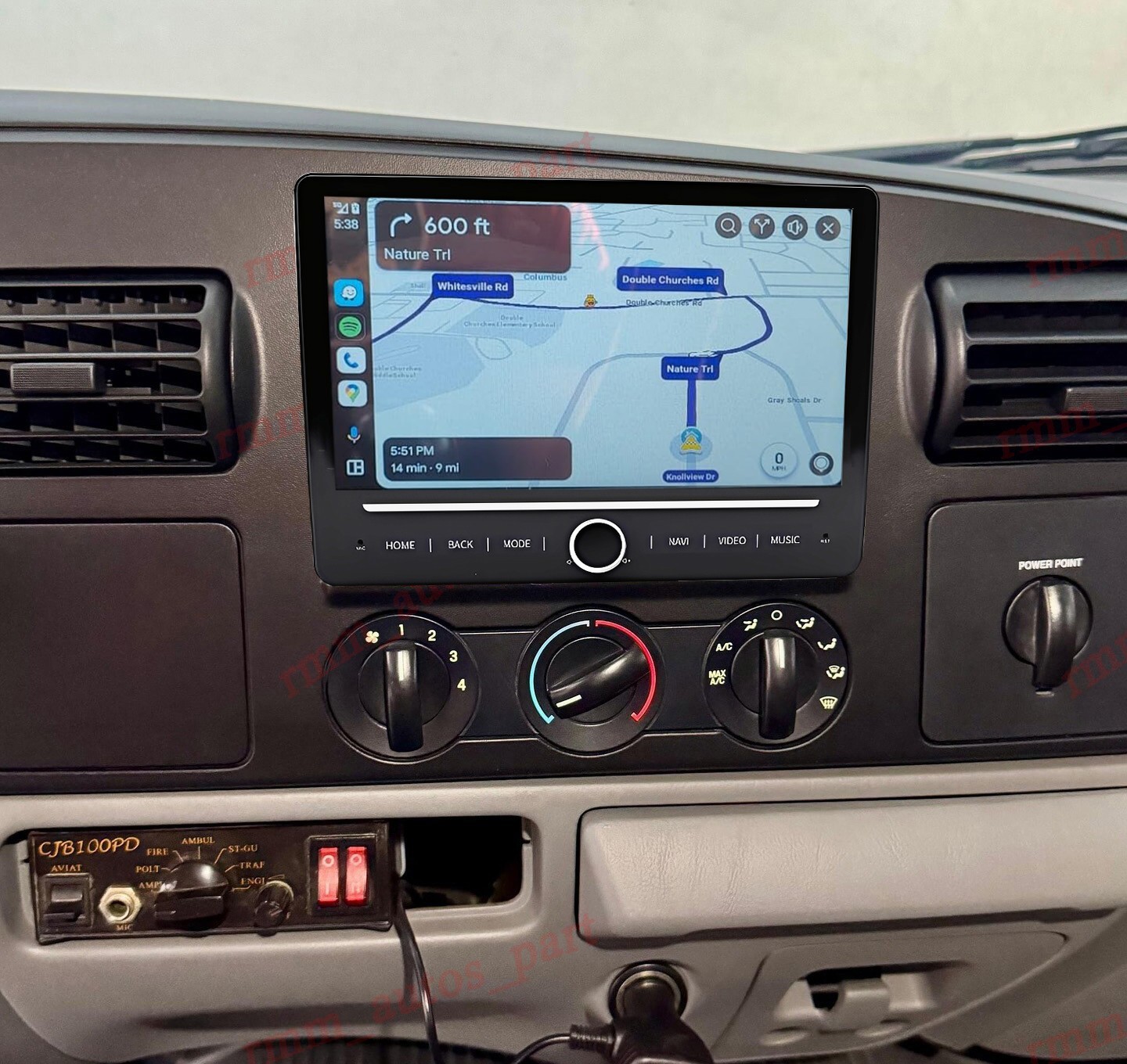 For Ford F-250 F-350 2006-2014 10.1″ Android 14.0 Car Radio Stereo GPS CARPLAY