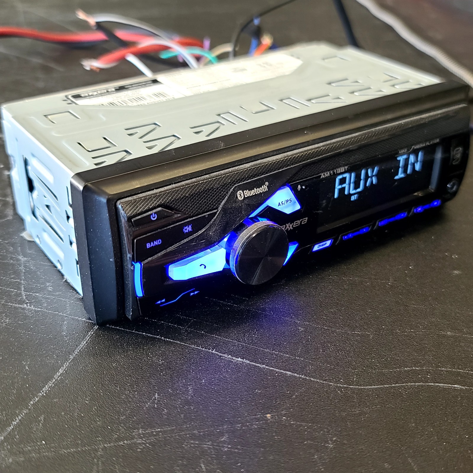 Axxera AM118BT Bluetooth, USB, AUX BLUE SCREEN 💙
