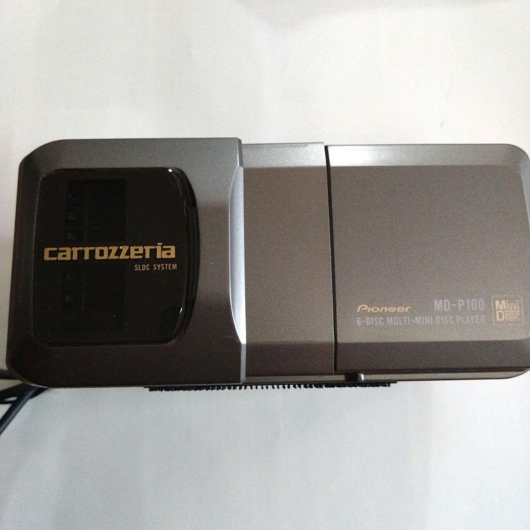 PIONEER CARROZZERIA MD-P100II 6Disc MiniDisc Changer PlayerIP-BUS Cable Included