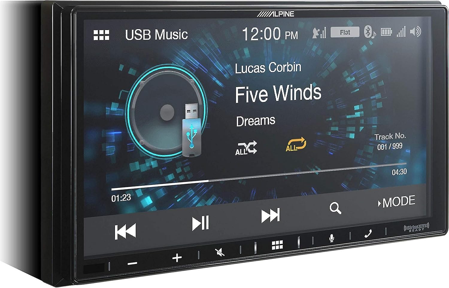 Alpine iLX-W650 7″ Double DIN Touchscreen Digital Multimedia Receiver