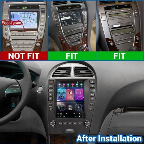 9.7” Android Carplay Car Stereo Radio GPS 2+32GB For Lexus ES ES240 ES350 06-12