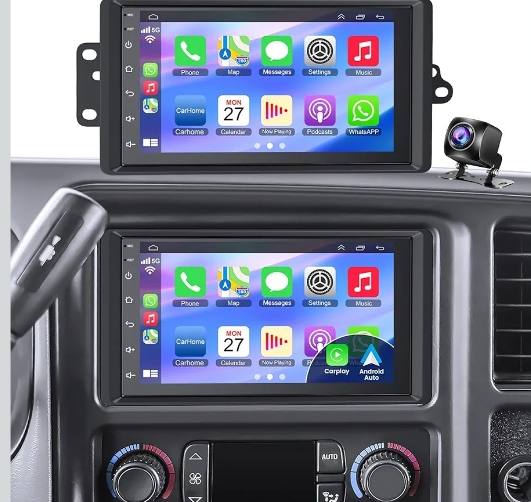 (4+64GB) Android 15 Car Radio for 2003-2006 Chevrolet Chevy Silverado Impala …