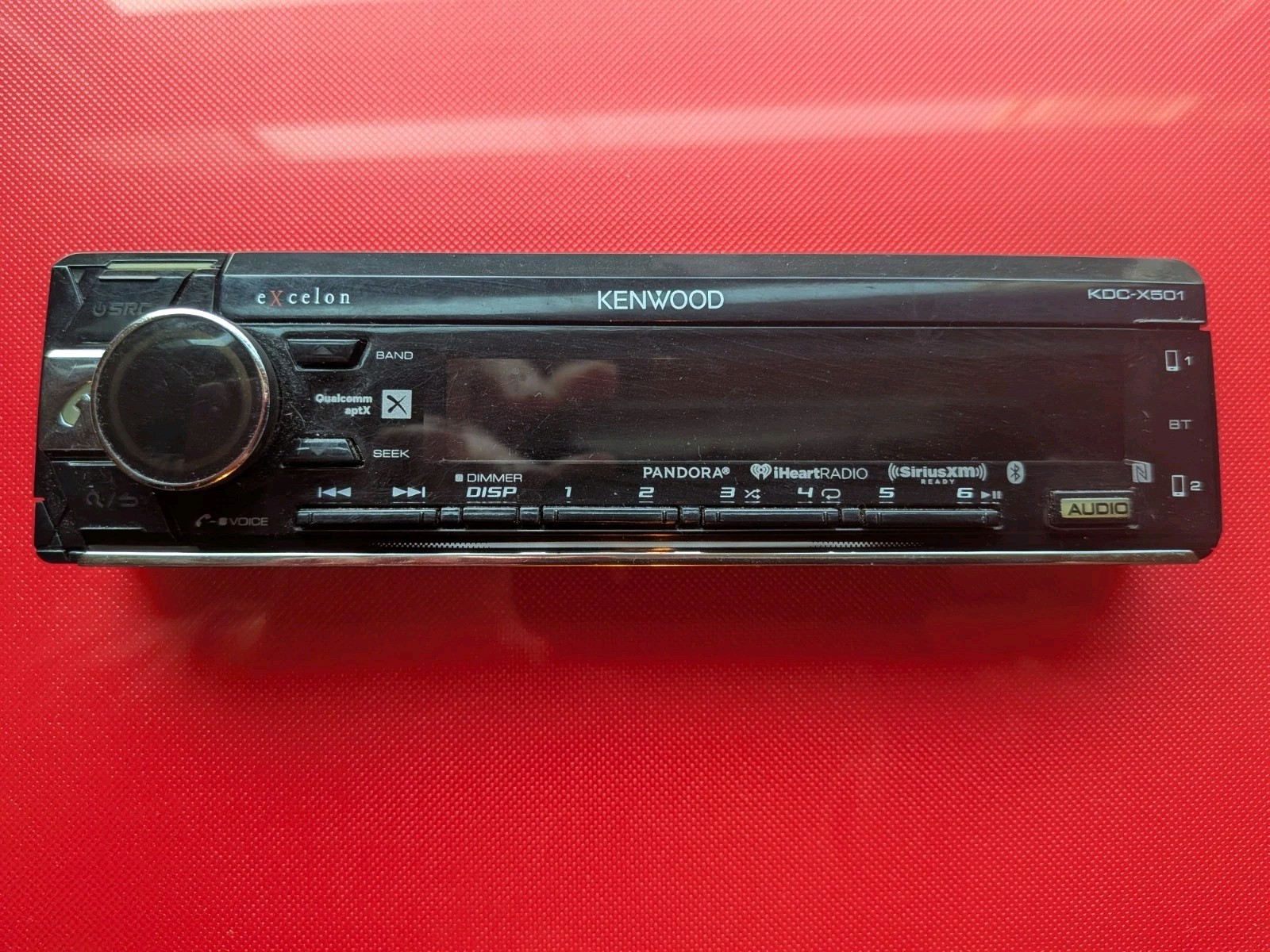 Kenwood eXcelon KDC-X501 with Bluetooth harness and mount for 2008 toyota tacoma