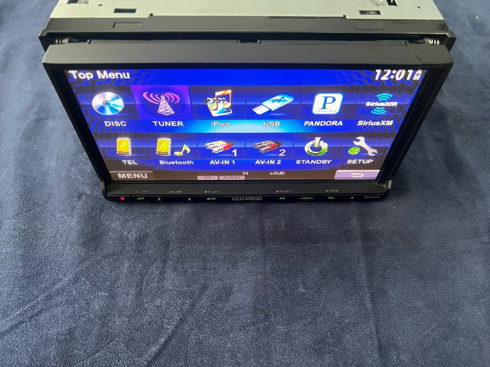 ⭐️Pre-Owned,TESTED⭐️Kenwood BT|USB|CD|DVD|AM/FM-(DDX770)‼️READ DESCRIPTION