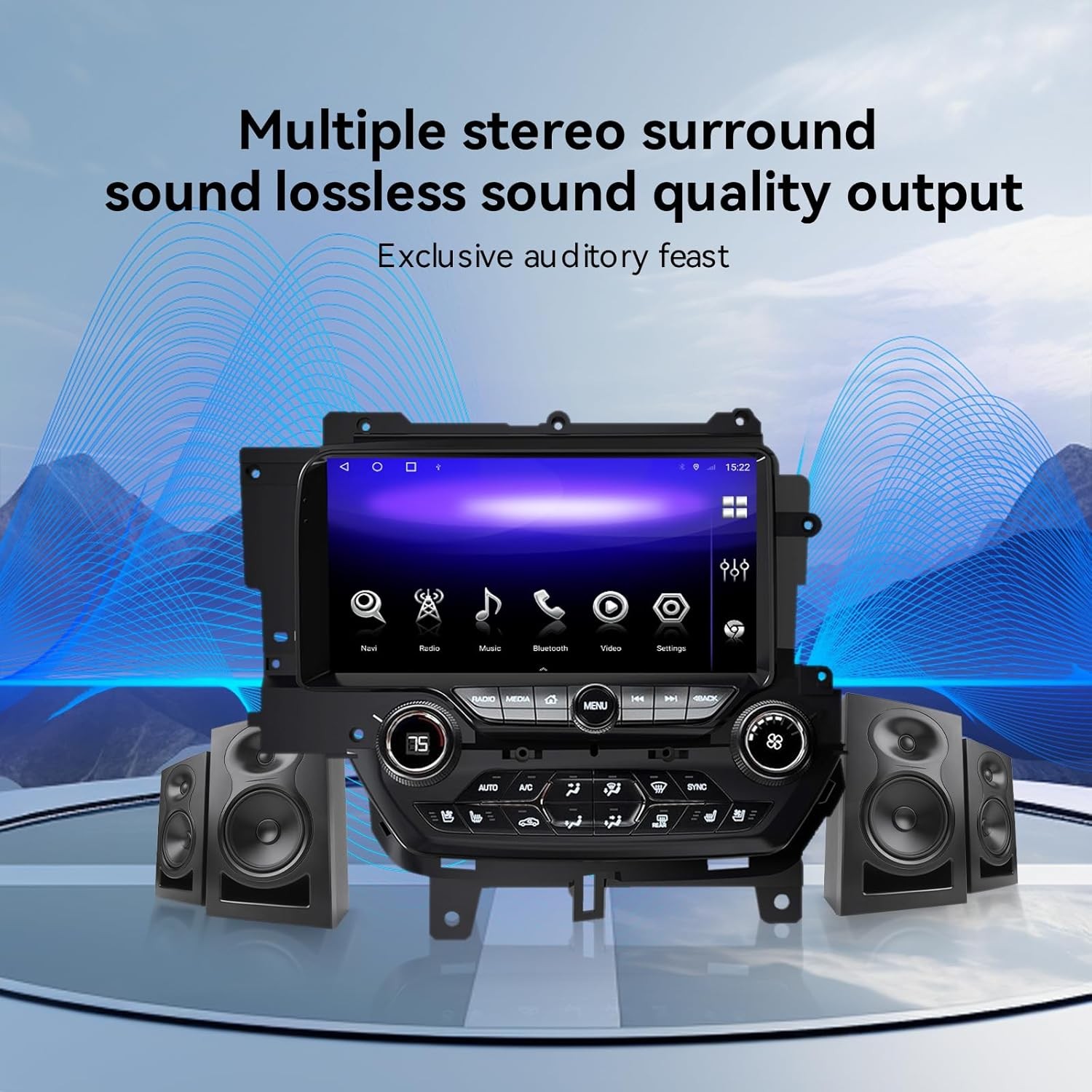 9.3Inch Car Radio For Chevrolet Corvette C7 2013-2019 Stereo GPS Navi Audio 64G