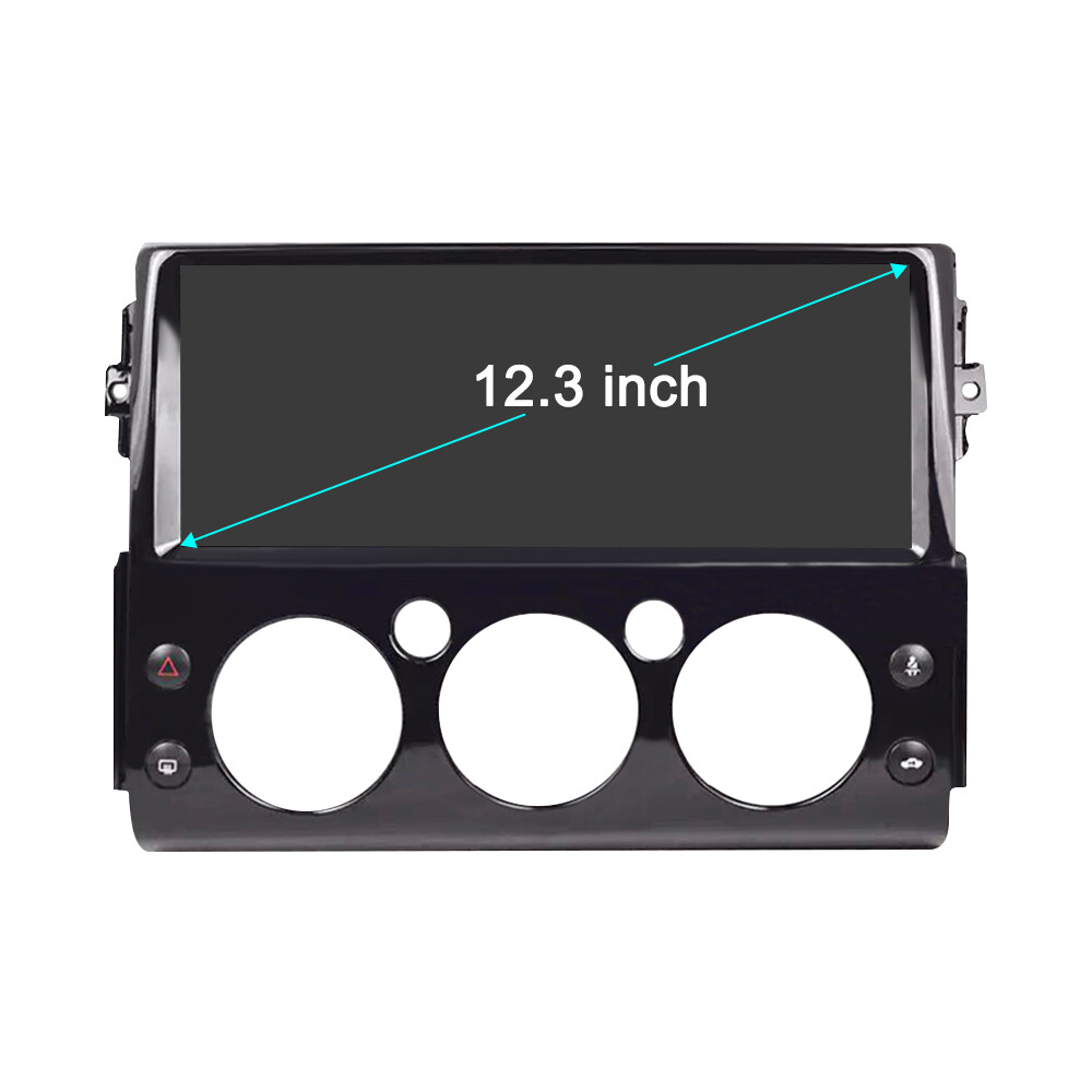 12.3Inch Car GPS Player For Toyota FJ Land Cruiser 2006-2022 Stereo Radio Audio