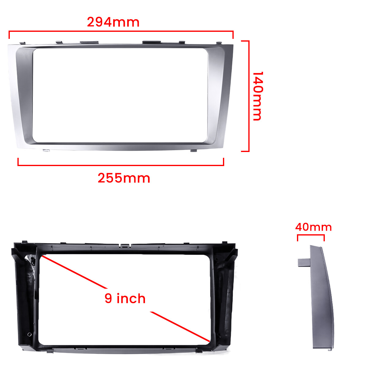 8Core 4+64G Android 13 Stereo CarPlay Auto WiFi for Toyota Camry Radio 2007-2011