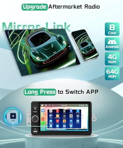 8 Core 4G+64G 5G WiFi Car Stereo for Chevy Silverado SSR Tahoe GMC Siera Yukon