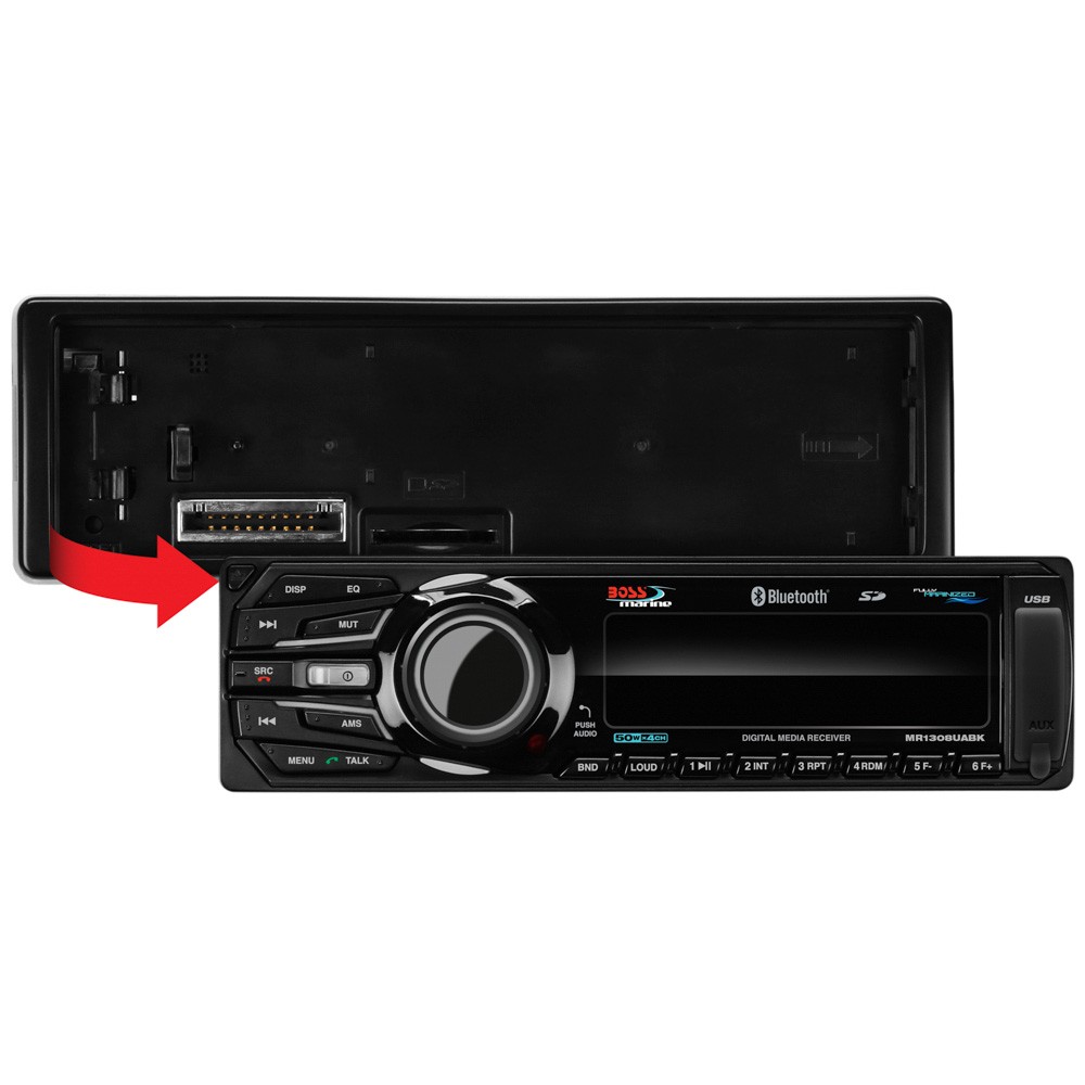 Boss Audio MR1308UABK Bluetooth – Fully Marinized MP3-Compatible Digital Media