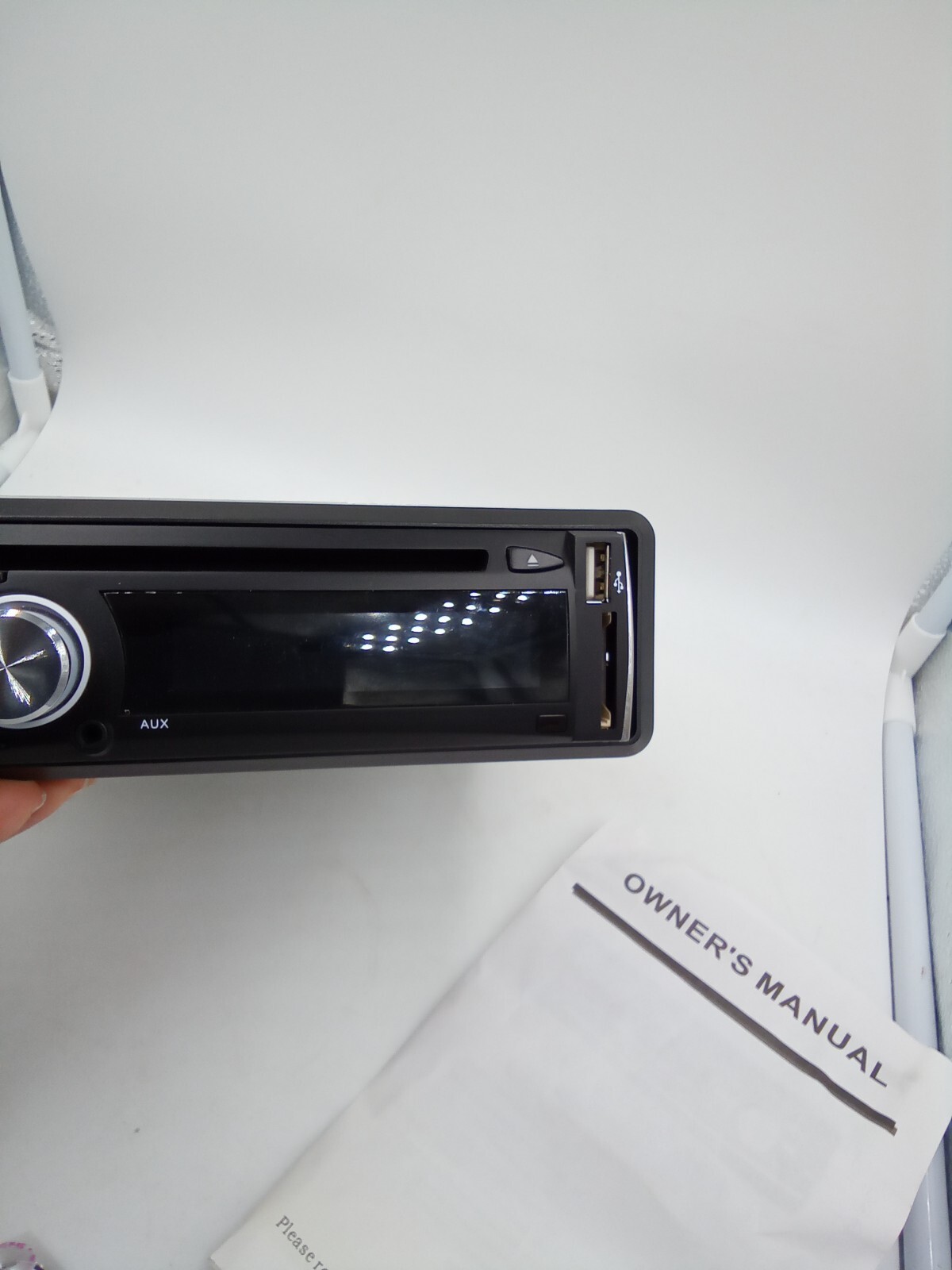 A Player With Clock Unbranded No Model Number With Remote And Manual