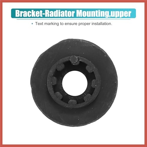 2pcs Upper Rubber Cushion Bushing Radiator Mount Insulator for Toyota Corolla