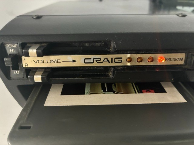 Vintage Early 70’s Craig Model 3134 8-Track Player Car Stereo Tested- Read.