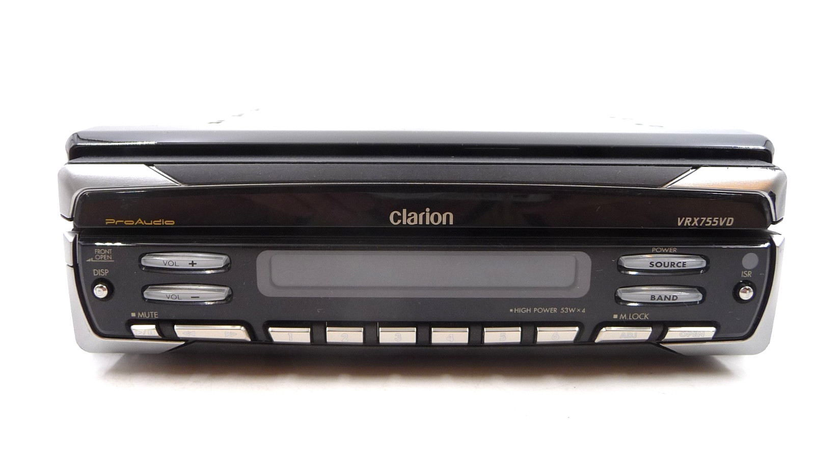 CLARION VRX755VD 7in tilt touchscreen display old school CD MP3 DVD stereo JAPAN