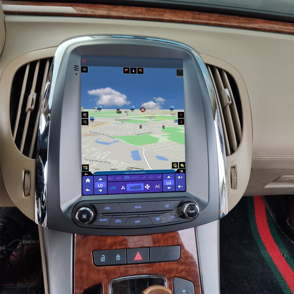 For Buick Lacrosse GM Alpheon 2009 2010 2011 2012 GPS Navigation Vertical screen