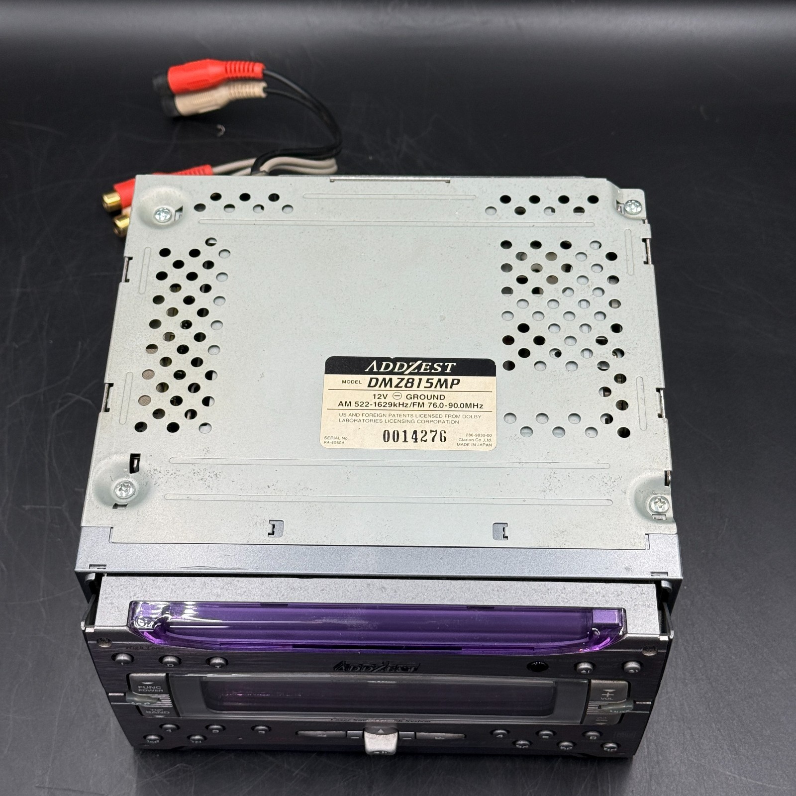 Addzest DMZ815MP 2DIN Car Audio CD MD Player JDM DSP Laser Light Tested in Stock