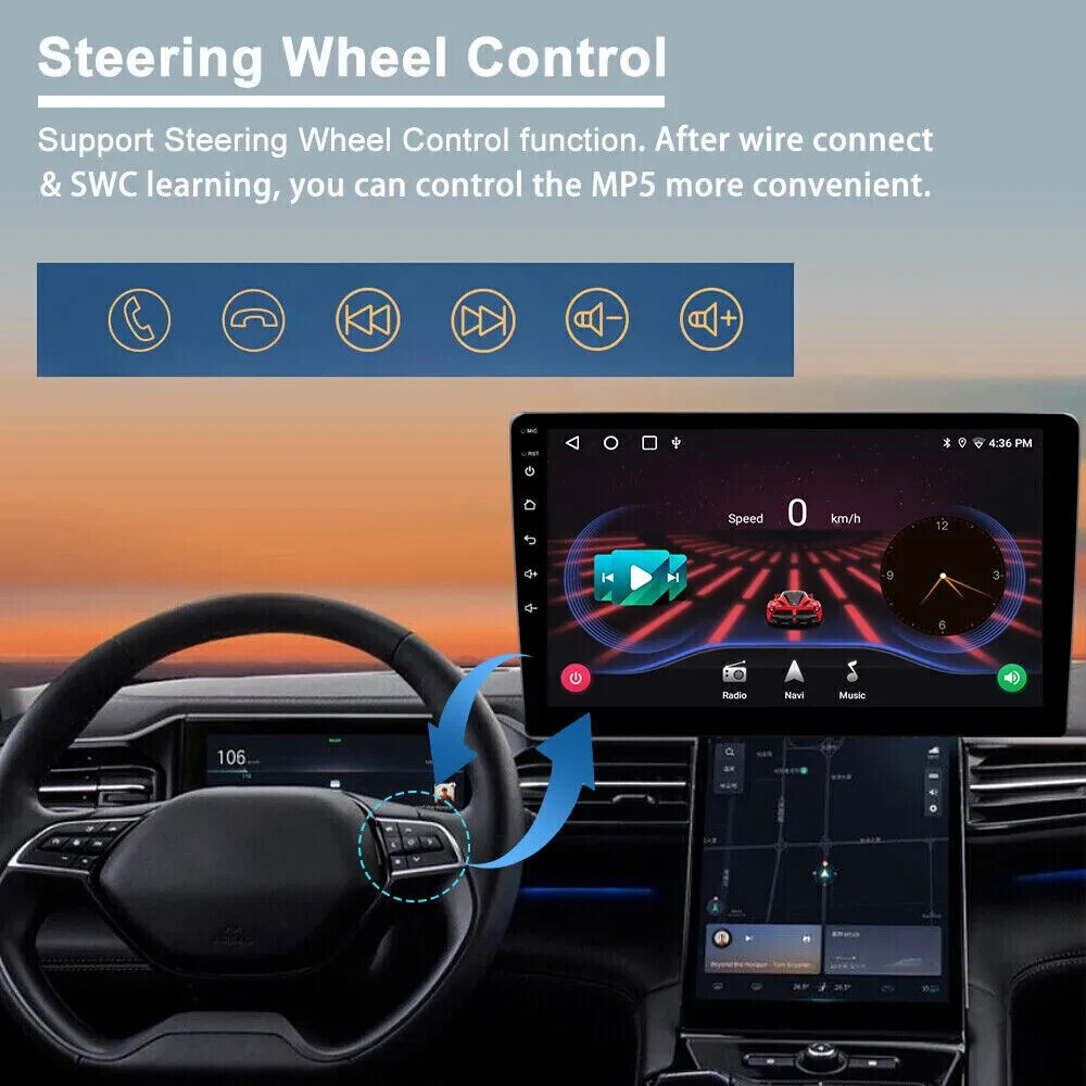Tesla Style Car Radio GPS Navigation CarPlay For Nissan Armada 2014-2021 32GB