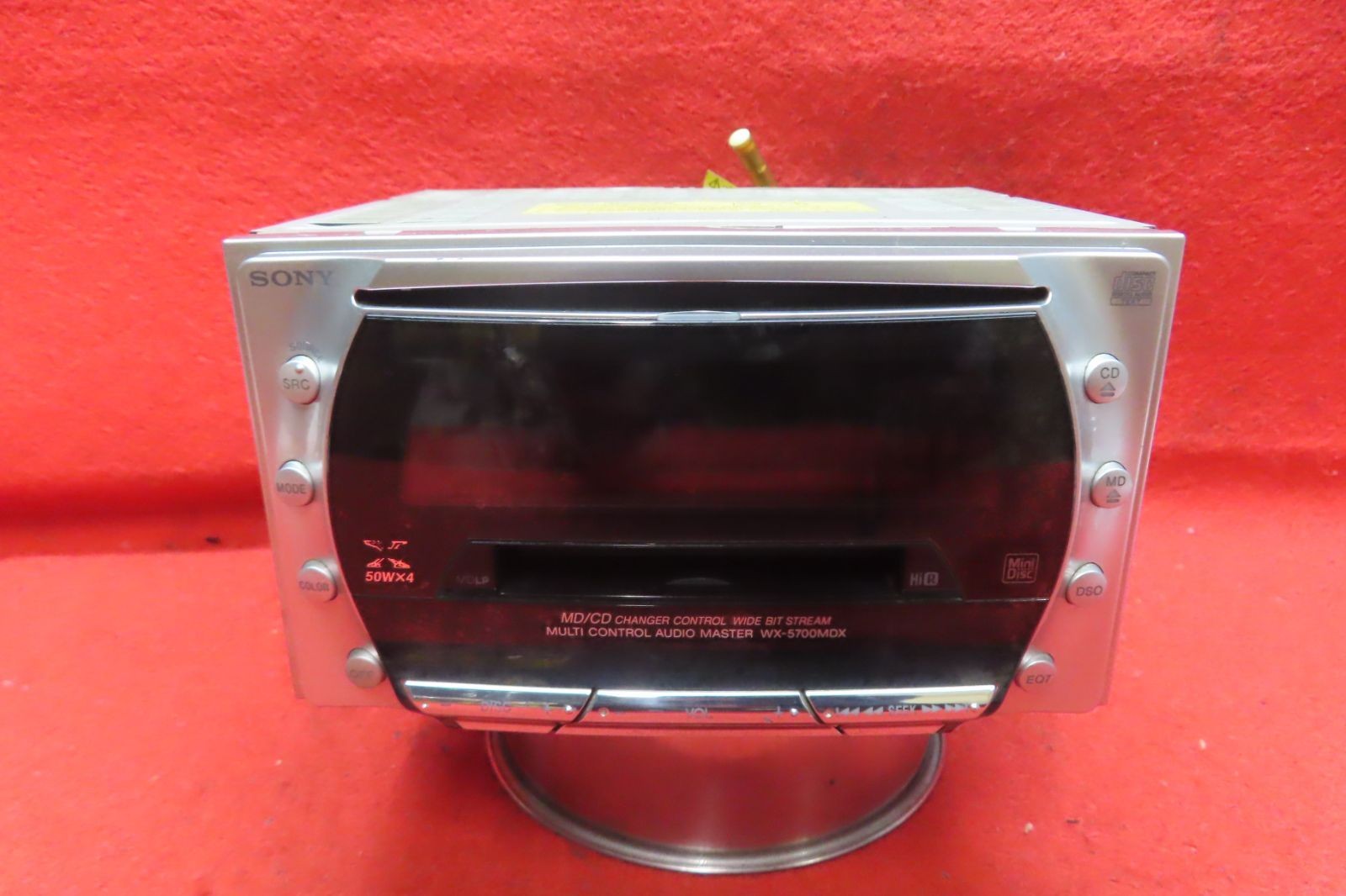 Sony WX-5700MDX 2DIN CD MD Car Stereo Head Unit CD