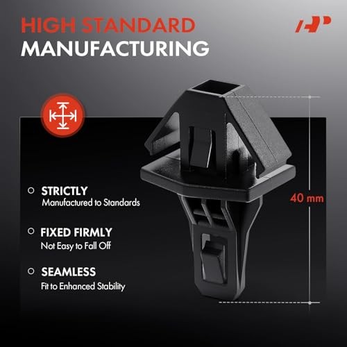 PCS Radiator Grille Retainer Clips – Compatible with Honda Accord 1994-2024 50