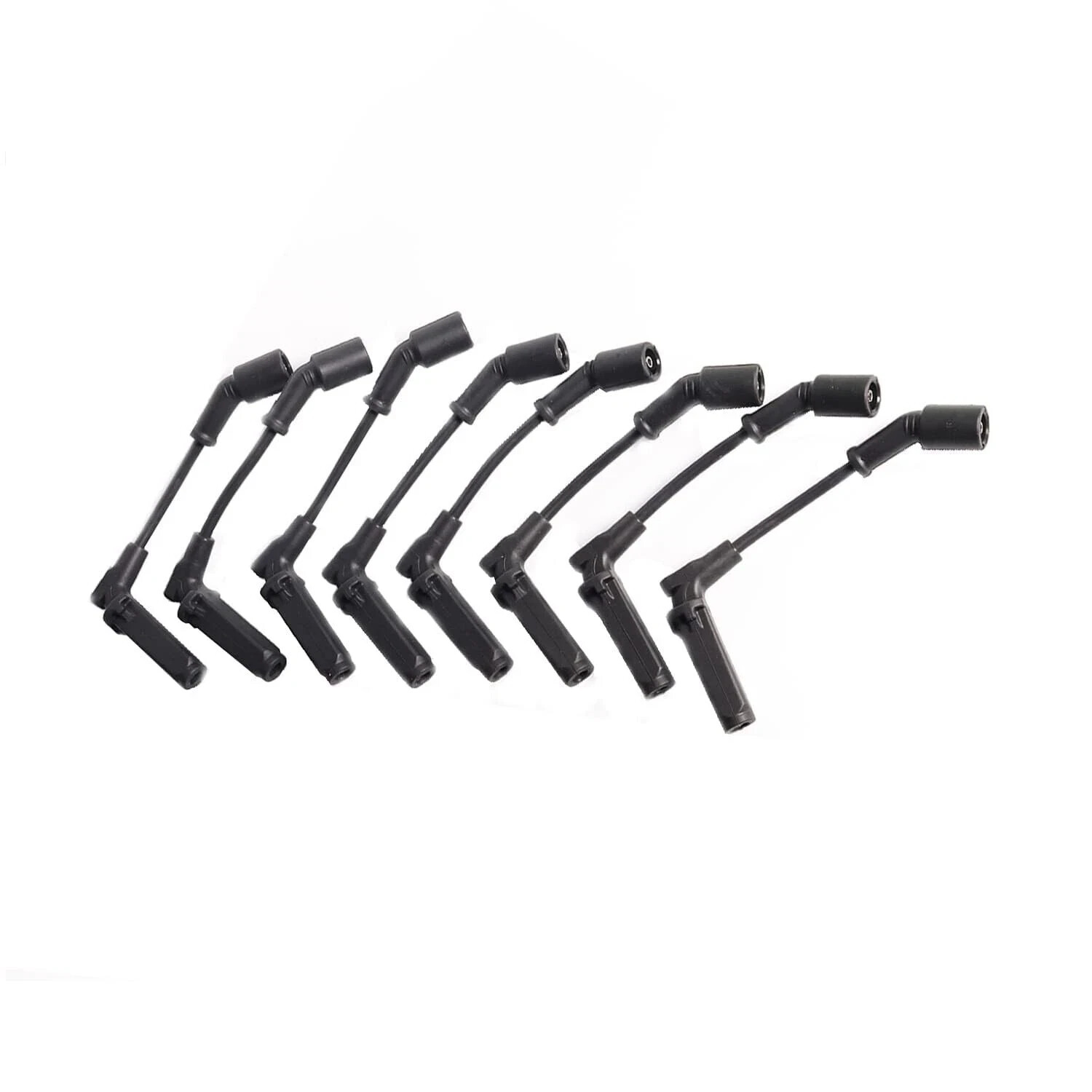 ENA Set of 8 Platinum Spark Plug and Wires Set Compatible with Chevrolet GMC …