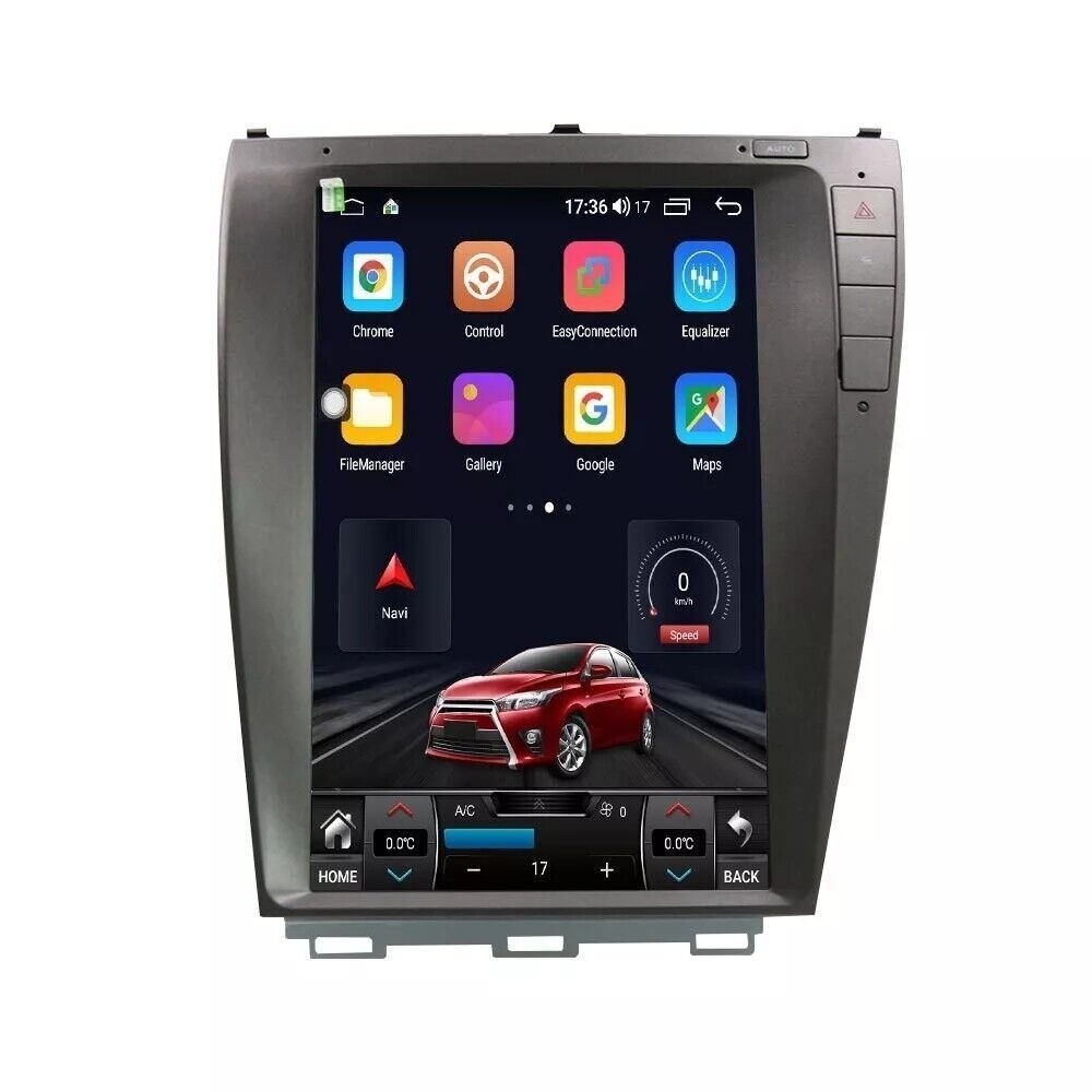 12.8″ Android Carplay GPS Stereo Radio Screen For Lexus ES240/350 2006-2012