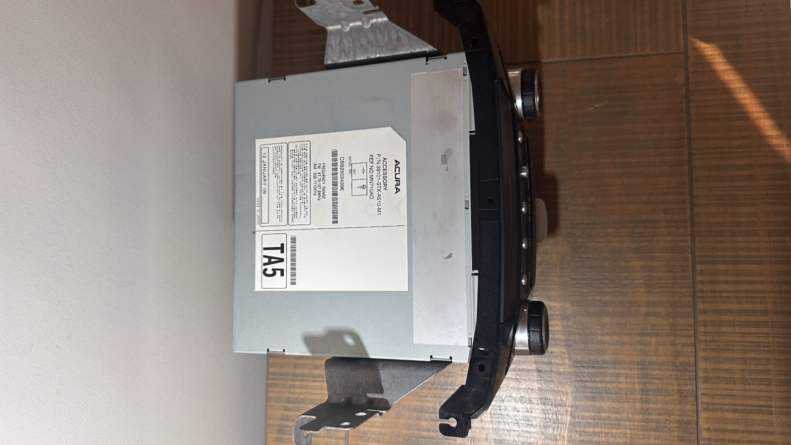 Acura MDX (modelos del 2010 al 2013) OEM In-Dash AM/FM Radio Receiver and Media