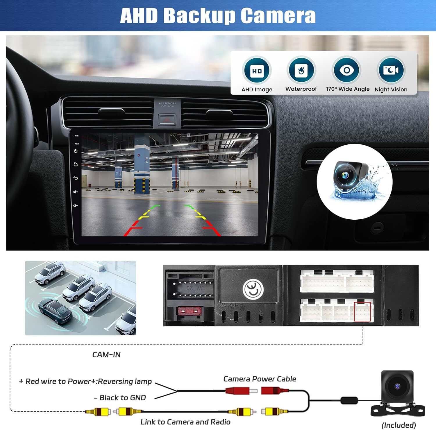 Android Car Radio GPS Stereo Player Apple Carplay For Chevrolet Camaro 2010-2015
