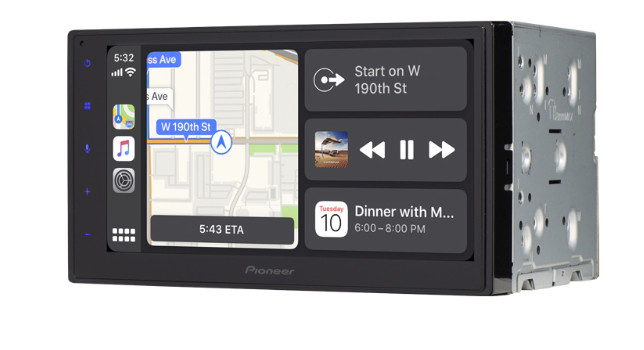 Pioneer DMH-1770NEX 6.8″ WVGA Capacitive Touchscreen Car Stereo, with Backup Cam