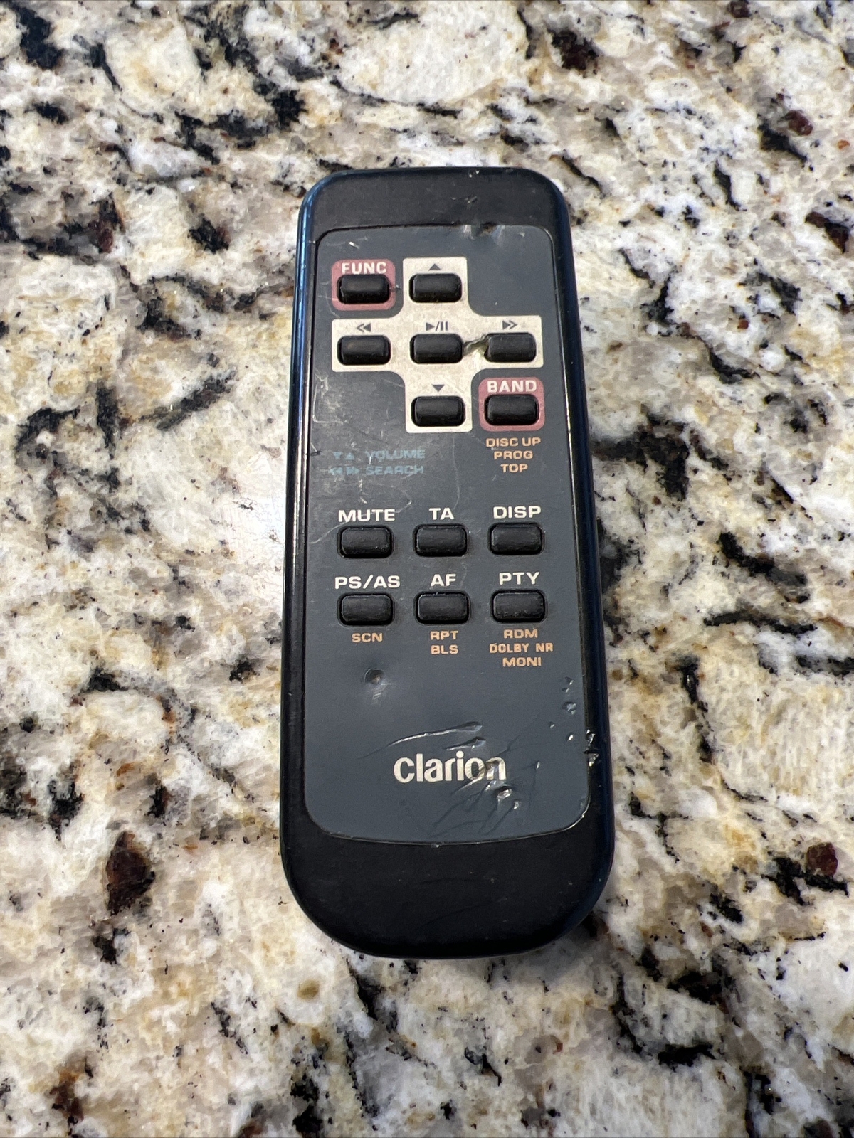 Clarion RBC-134 Remote Control. Working