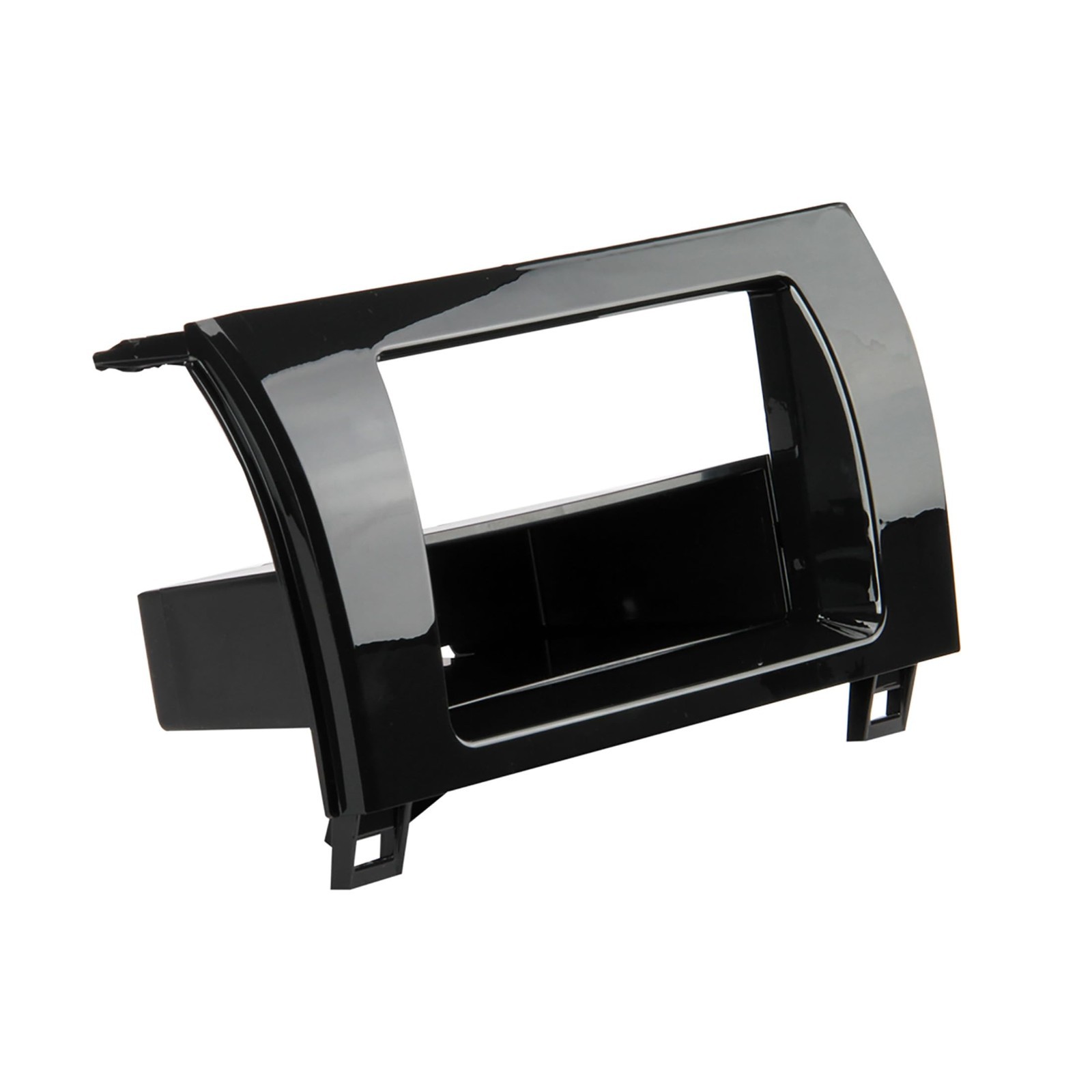 Double DIN Single DIN Radio Install Dash Kit w/ Storage Pocket for Toyota Tundra