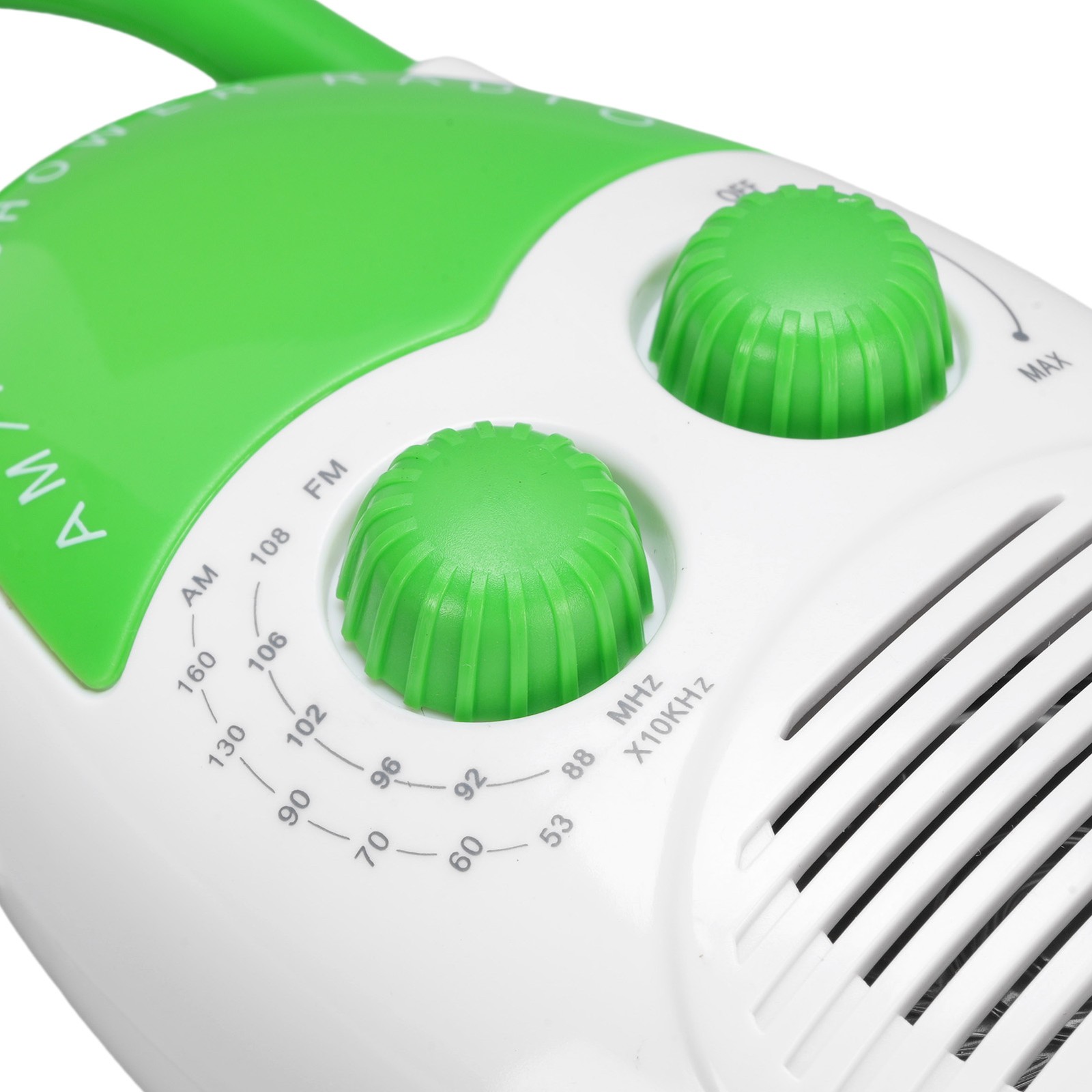 AM FM Radio Adjustable Volume Waterproof For Kitchen Or Bathroom Premium